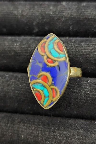 Mosaic Ring - Oval