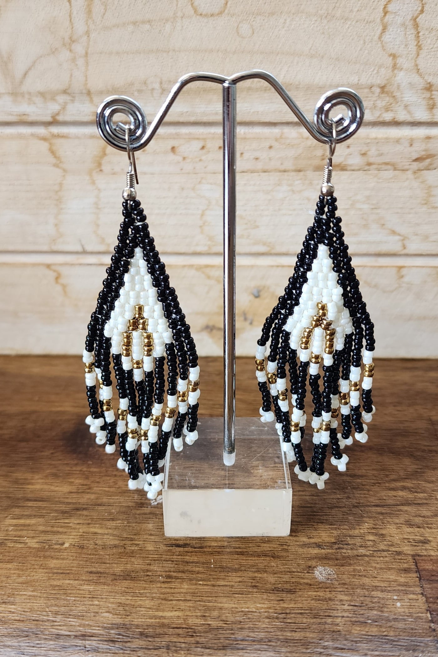 Hand Beaded Earrings