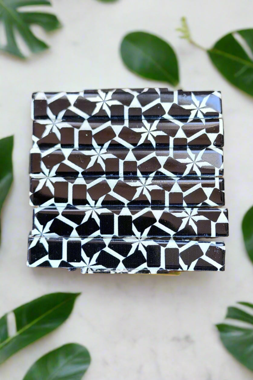 Geometric Hair Clips - Pack of 6