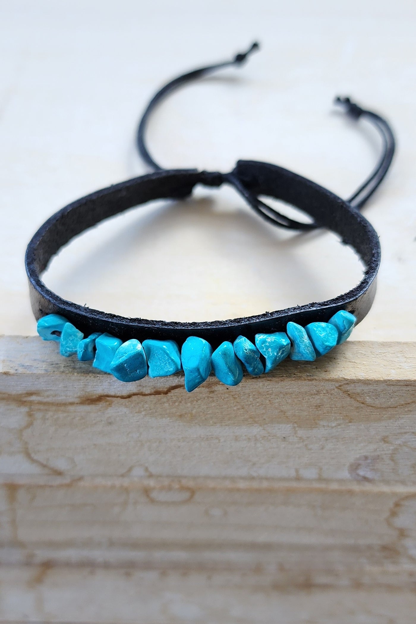 Crystal Leather Bracelet