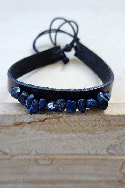 Crystal Leather Bracelet