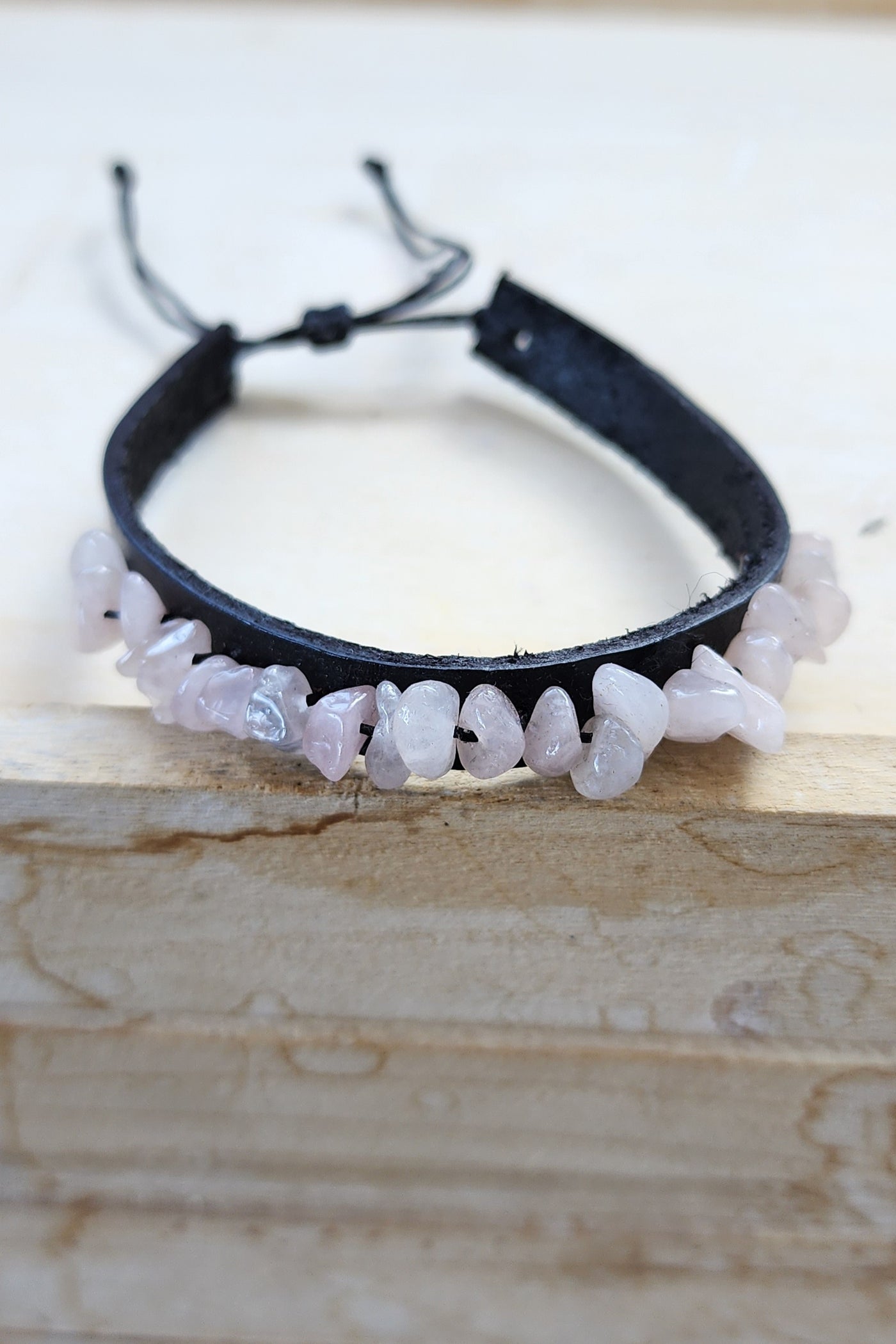 Crystal Leather Bracelet