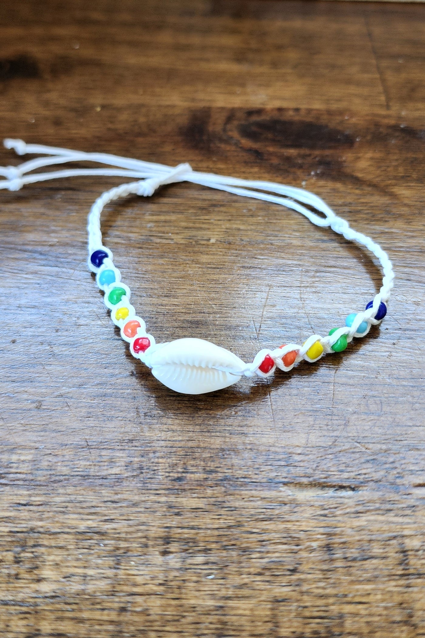 Rainbow Shell Bracelets