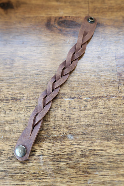 Braided Leather Bracelet