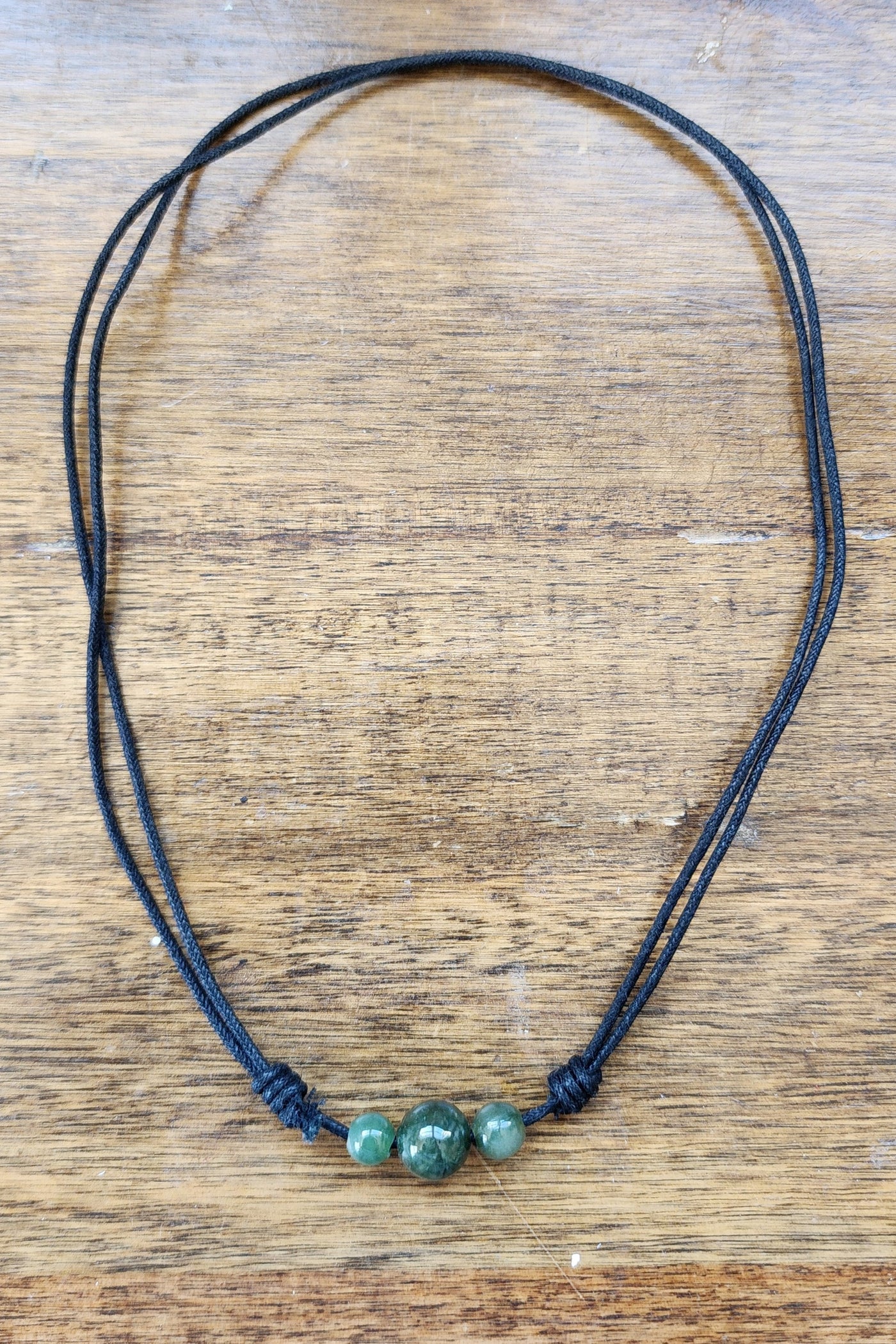 Jade Trinity Necklace