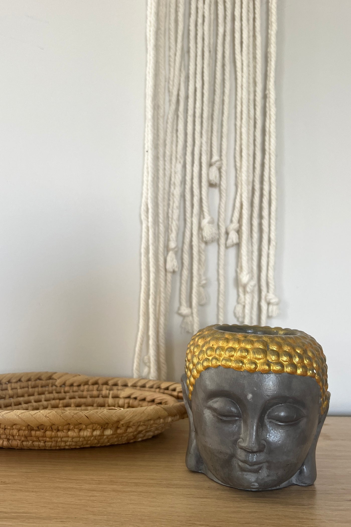 Buddha Head Candle