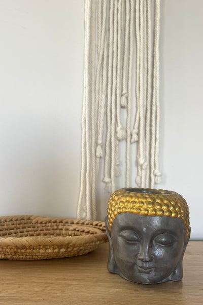 Buddha Head Candle