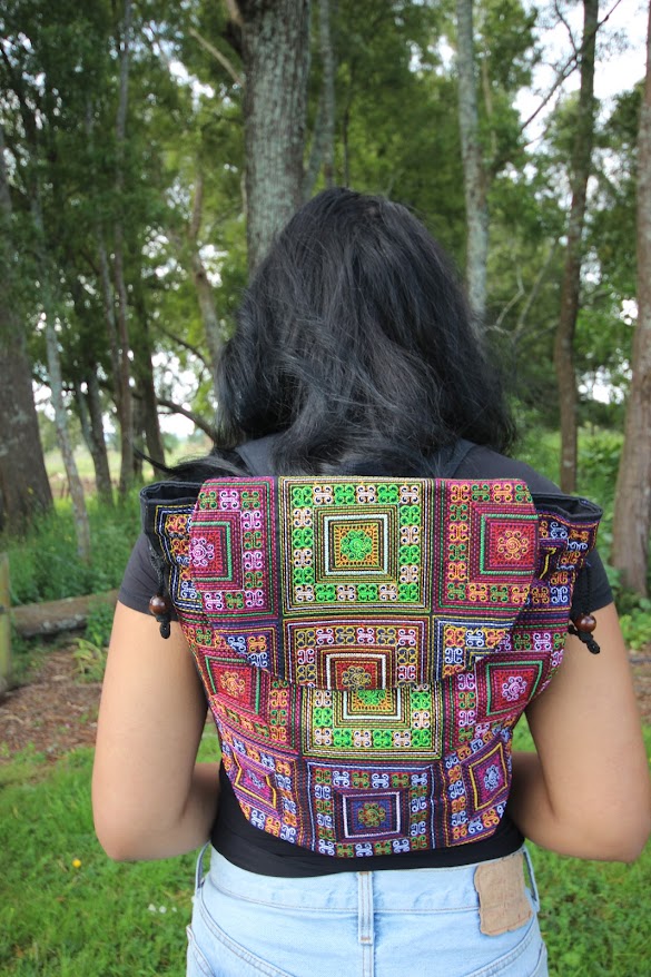 Embroidered Backpack