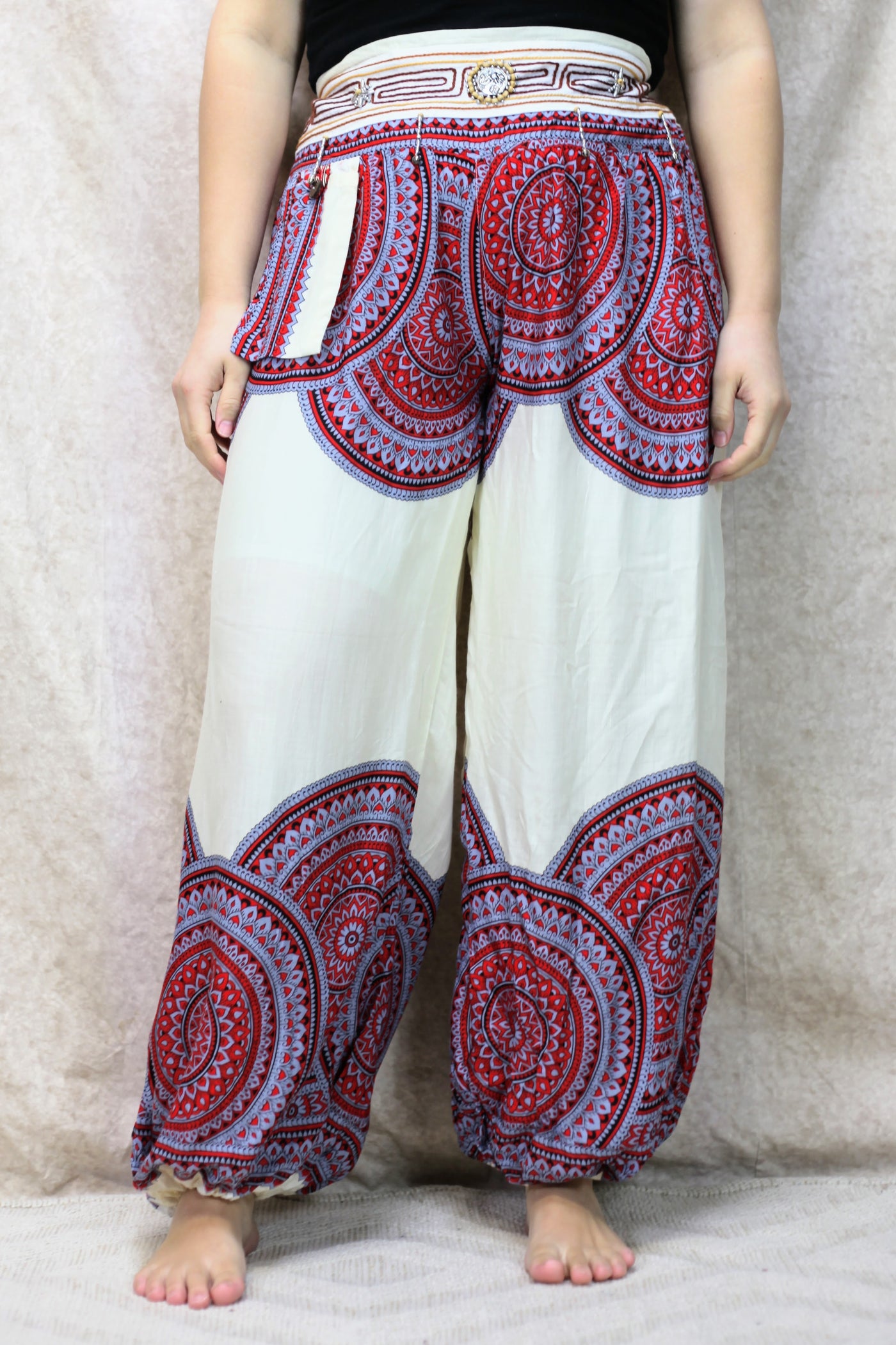 Amila Plus Size Tribal Pants