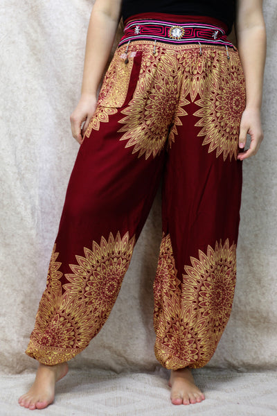 Amila Plus Size Tribal Pants