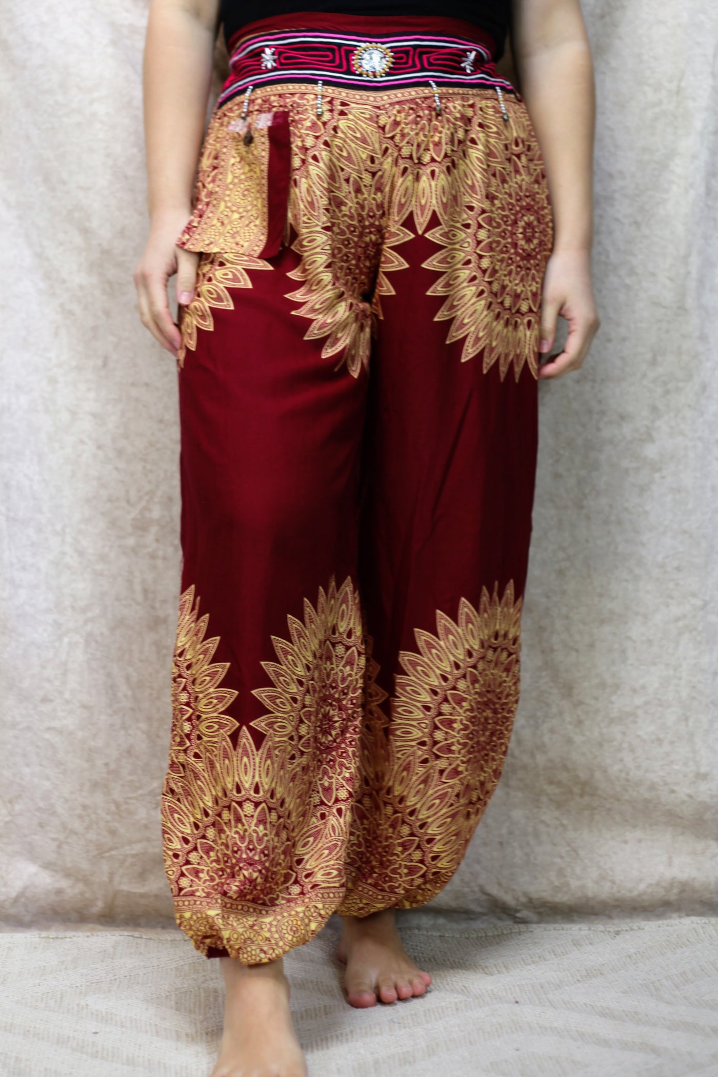 Amila Plus Size Tribal Pants