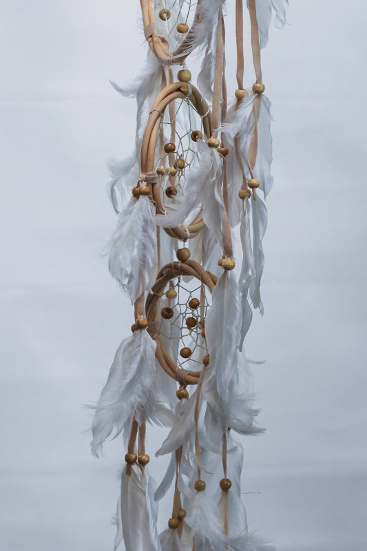 Multi-Layered Wooden Crochet Dreamcatcher