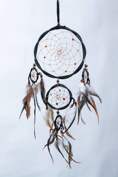 Small Wooden Gem Dreamcatcher