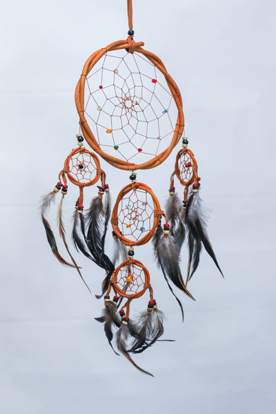 Small Wooden Gem Dreamcatcher