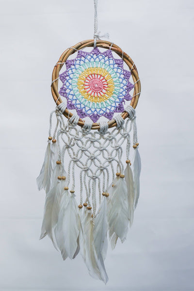 Crochet Colour Dreamcatcher - Medium