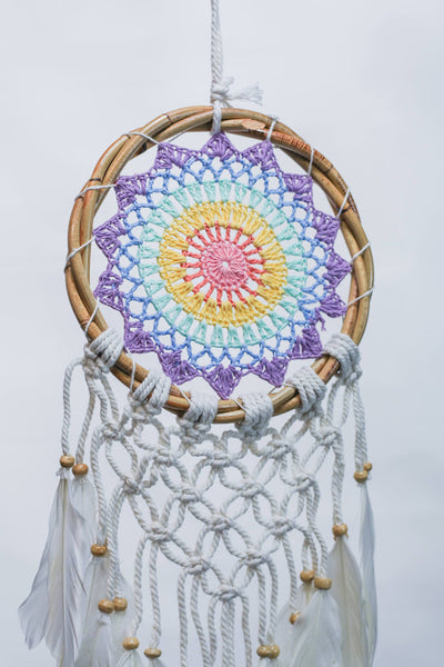 Crochet Colour Dreamcatcher - Medium