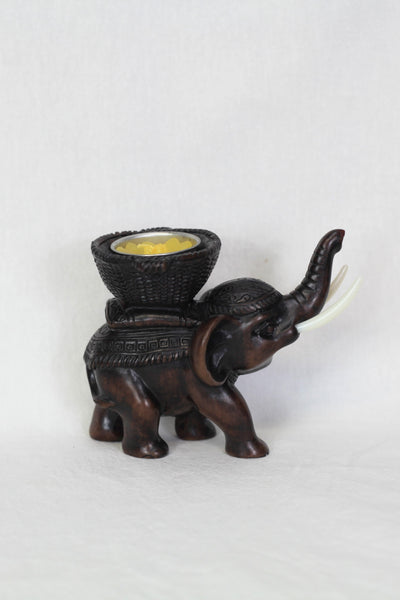 Elephant Incense Burner & Tea Light Candle Holder