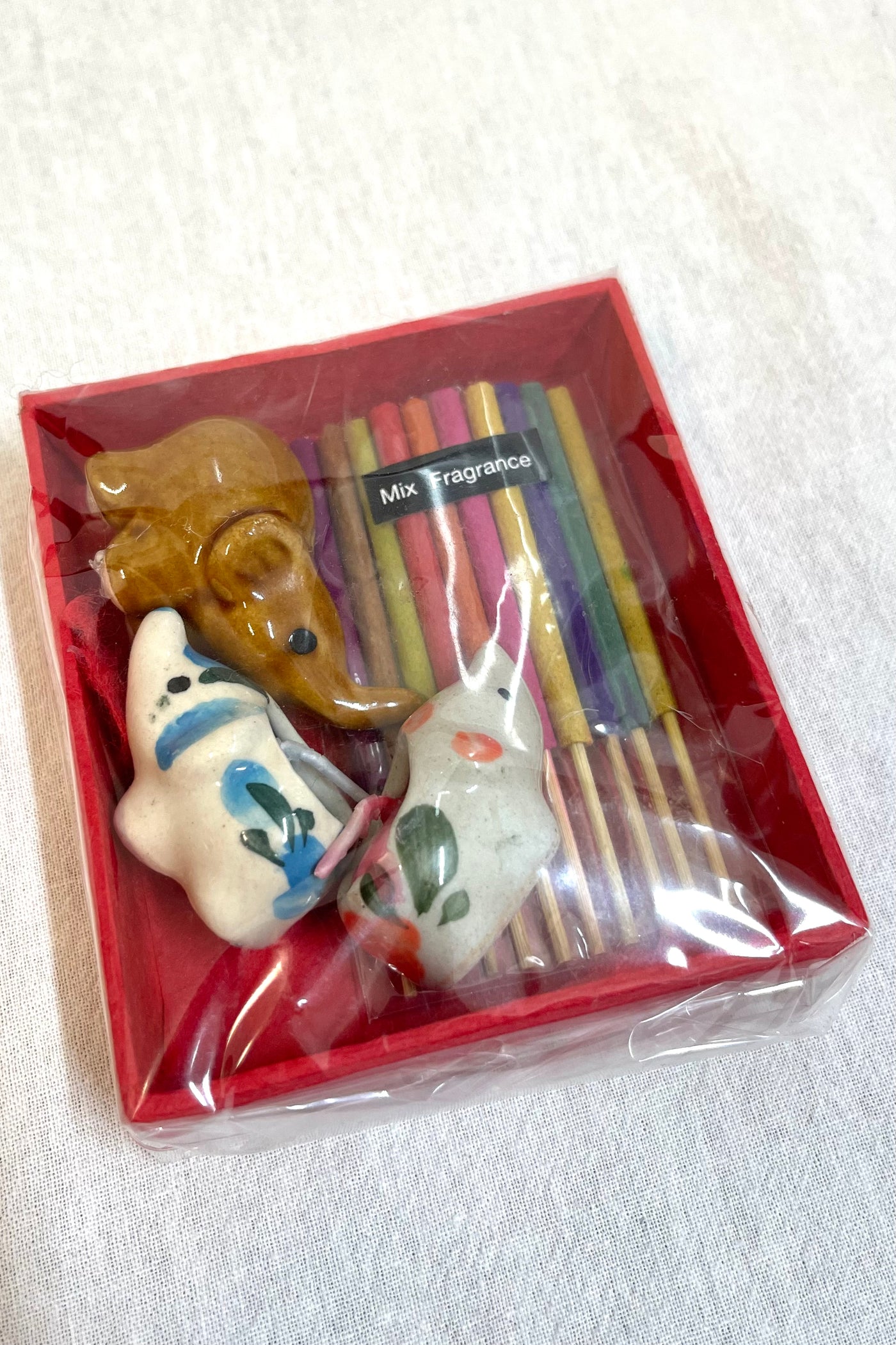 Elephant Candle & Incense Gift Box