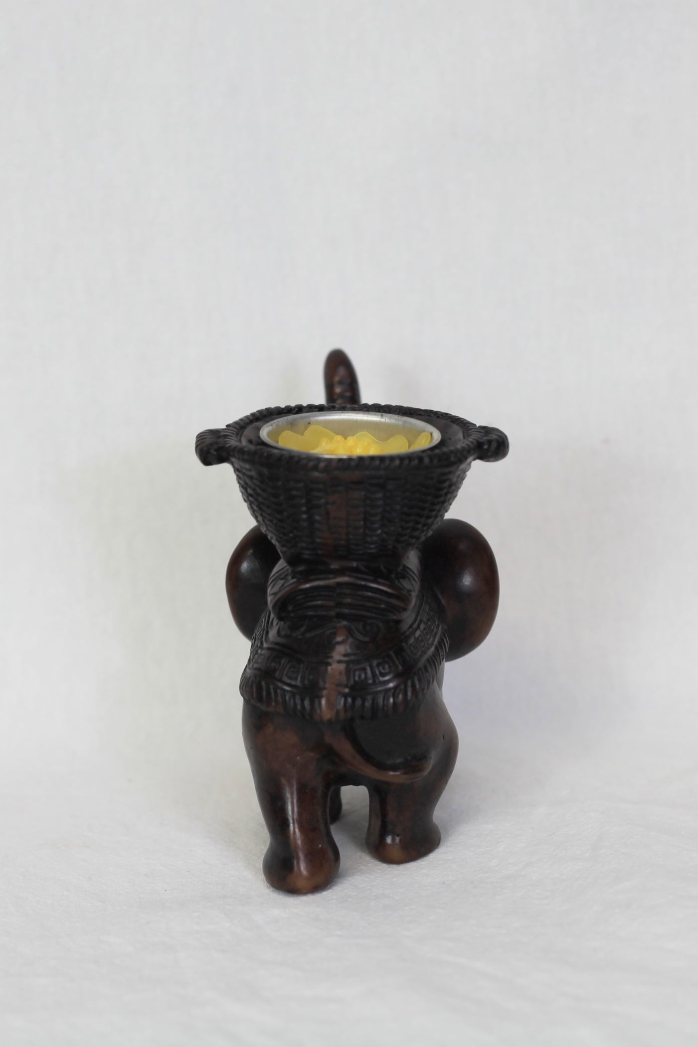 Elephant Incense Burner & Tea Light Candle Holder