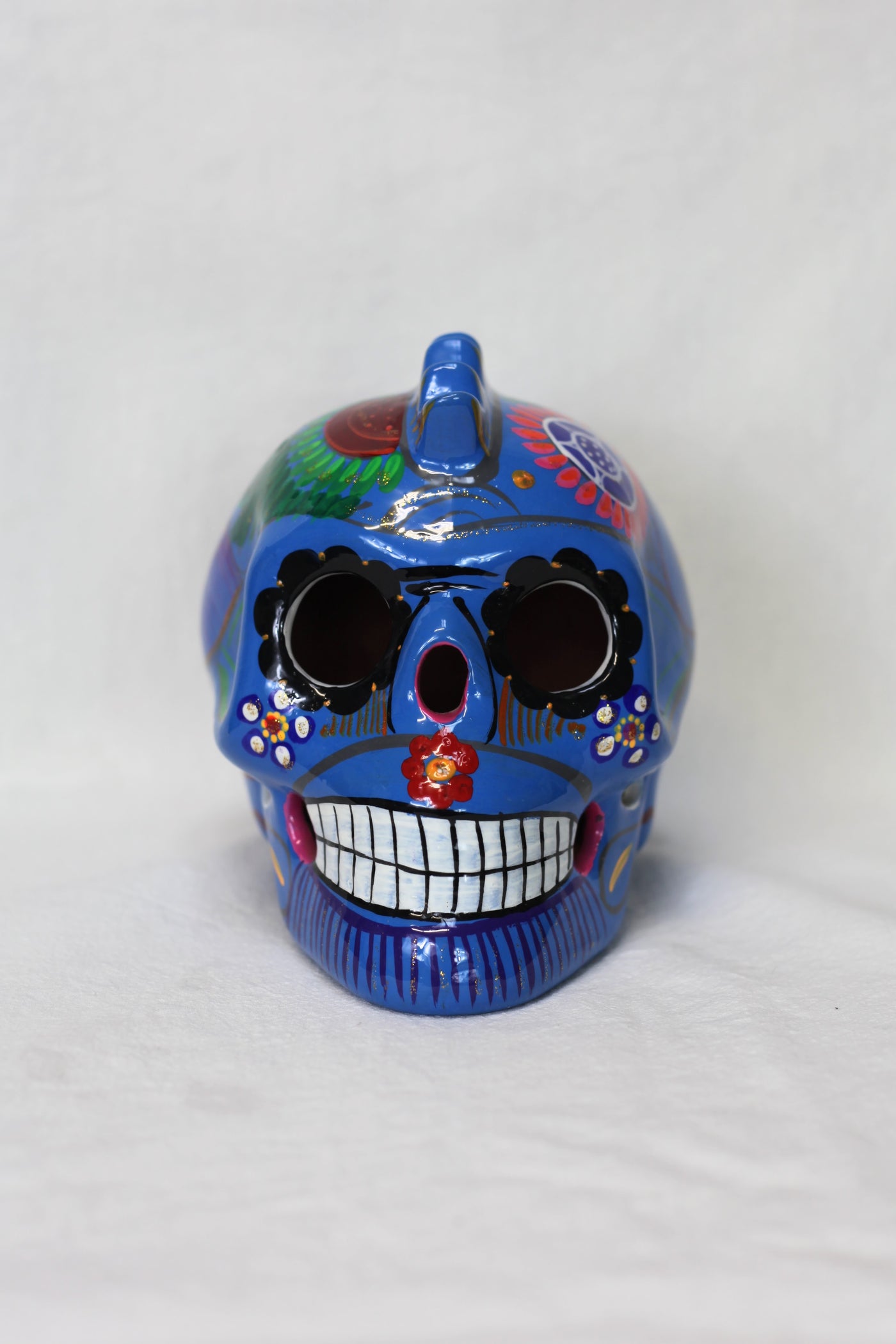 Sugar Skull w/Mohawk - Large