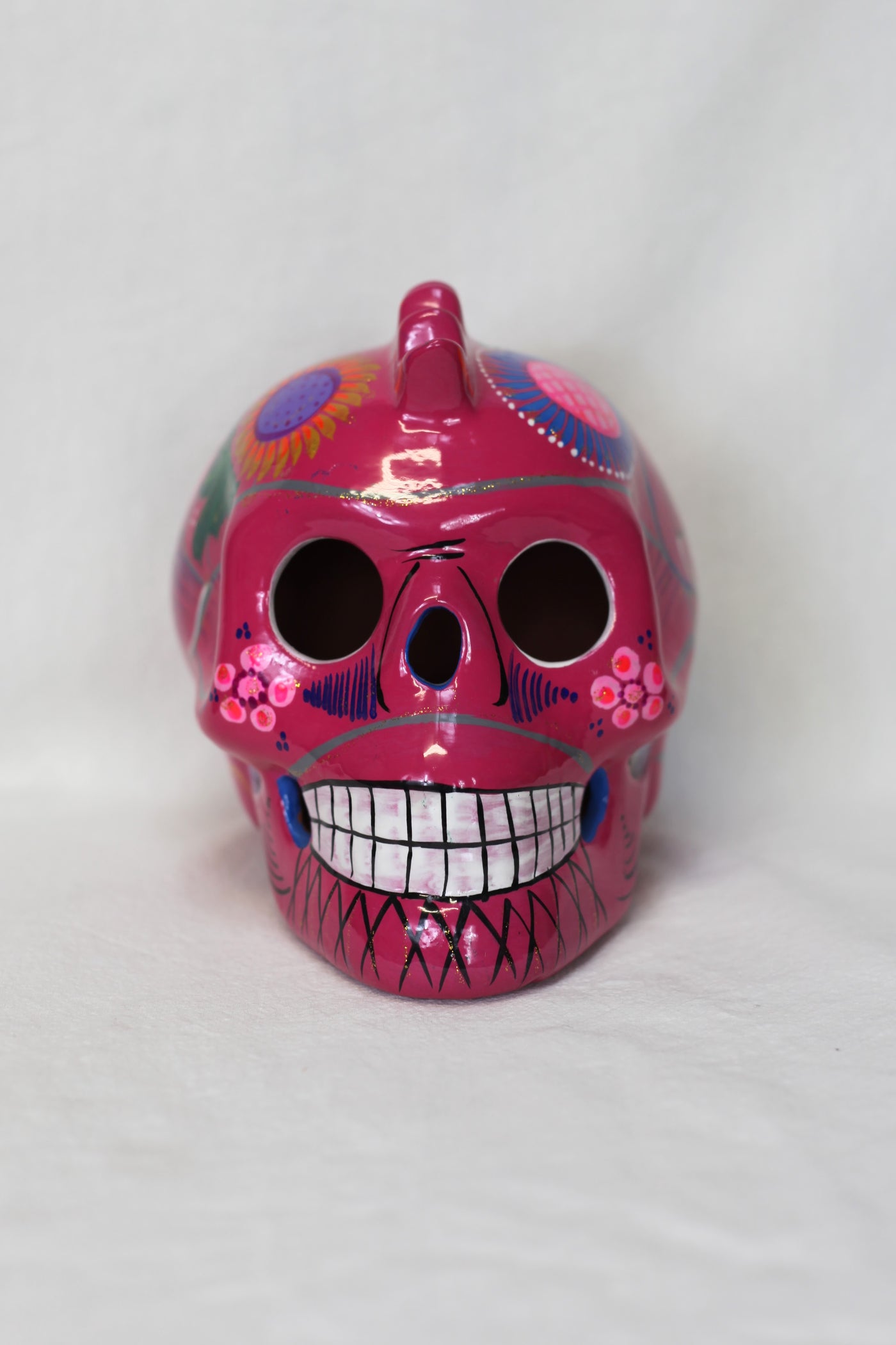 Sugar Skull w/Mohawk - Large