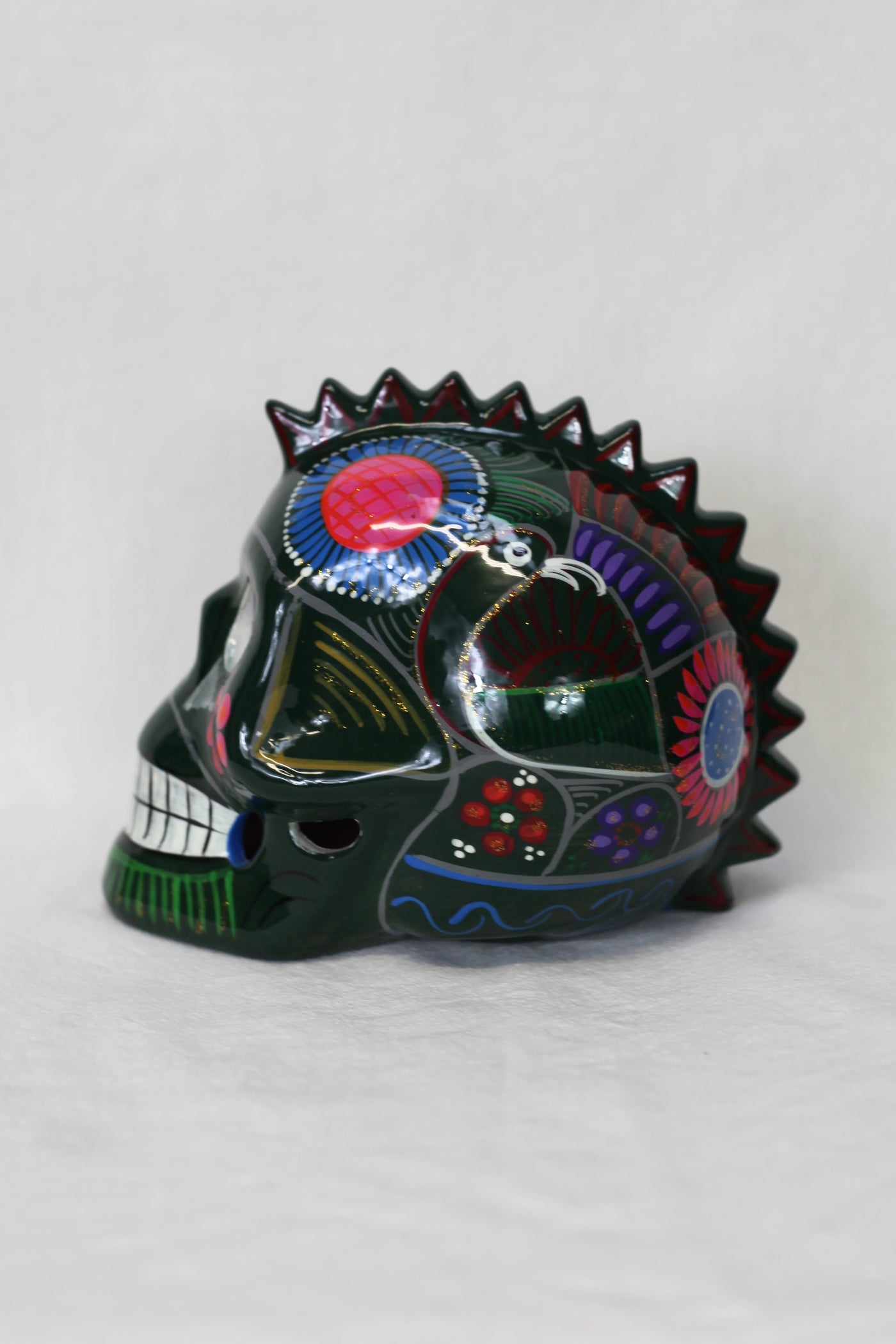 Sugar Skull w/Mohawk - Large