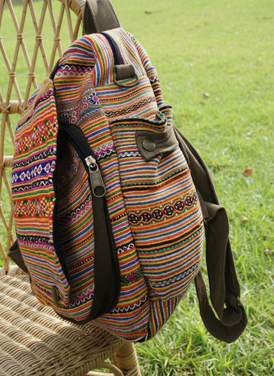 Handmade Embroidered Backpack