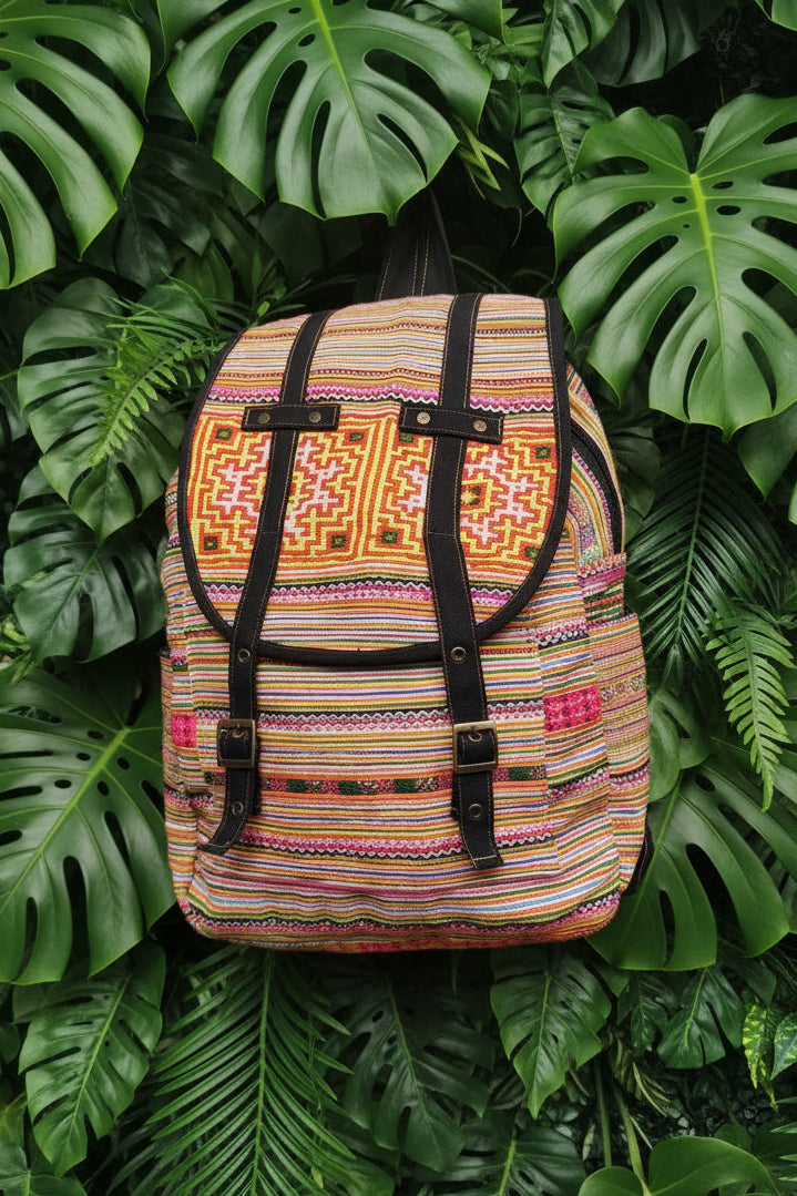 Handmade Embroidered Backpack