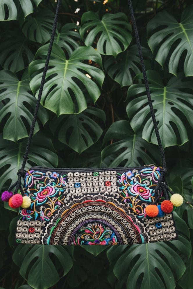 Small Embroidered Side Bag