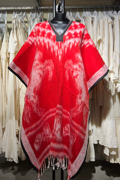 Mexican Blanket Poncho - Horse