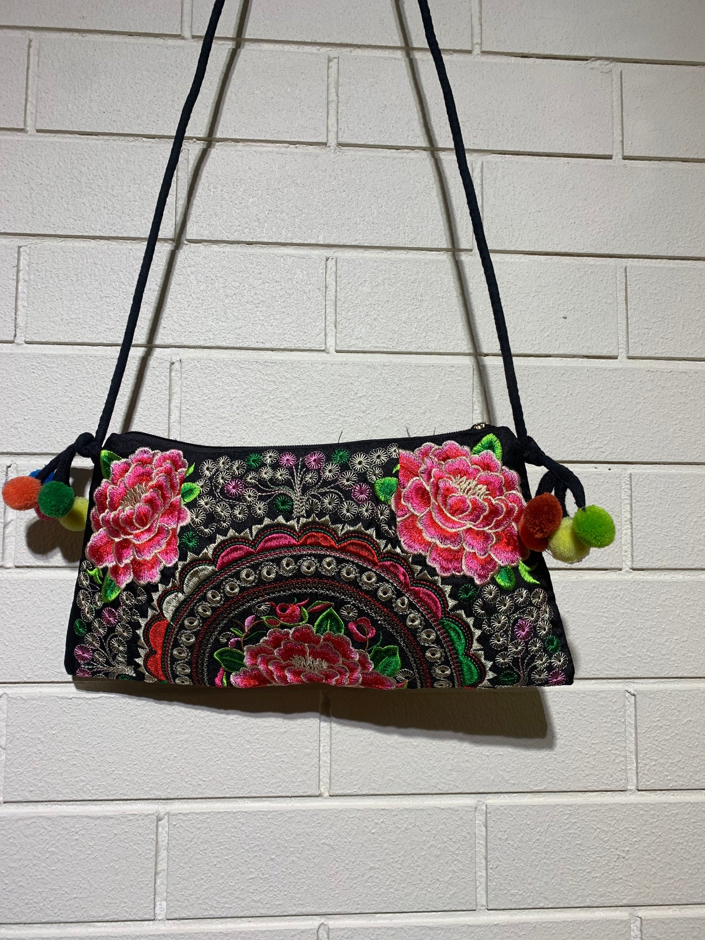 Small Embroidered Side Bag