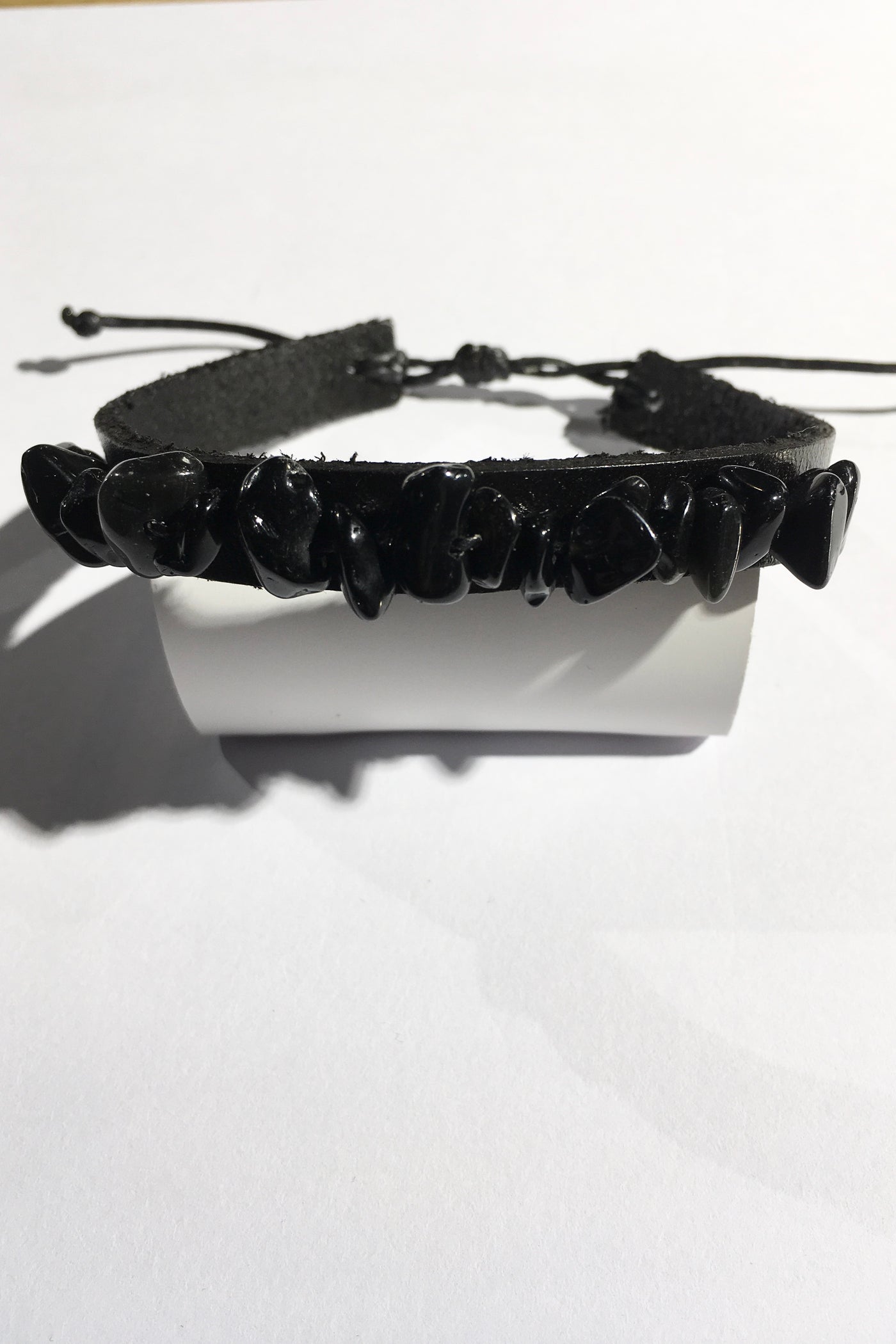 Crystal Leather Bracelet