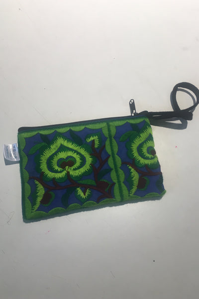 Embroidered Coin Purse Small