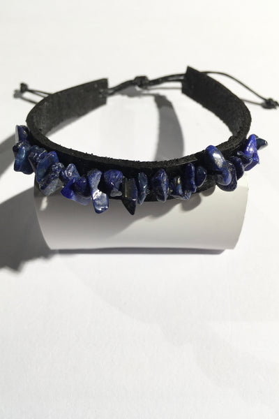 Crystal Leather Bracelet