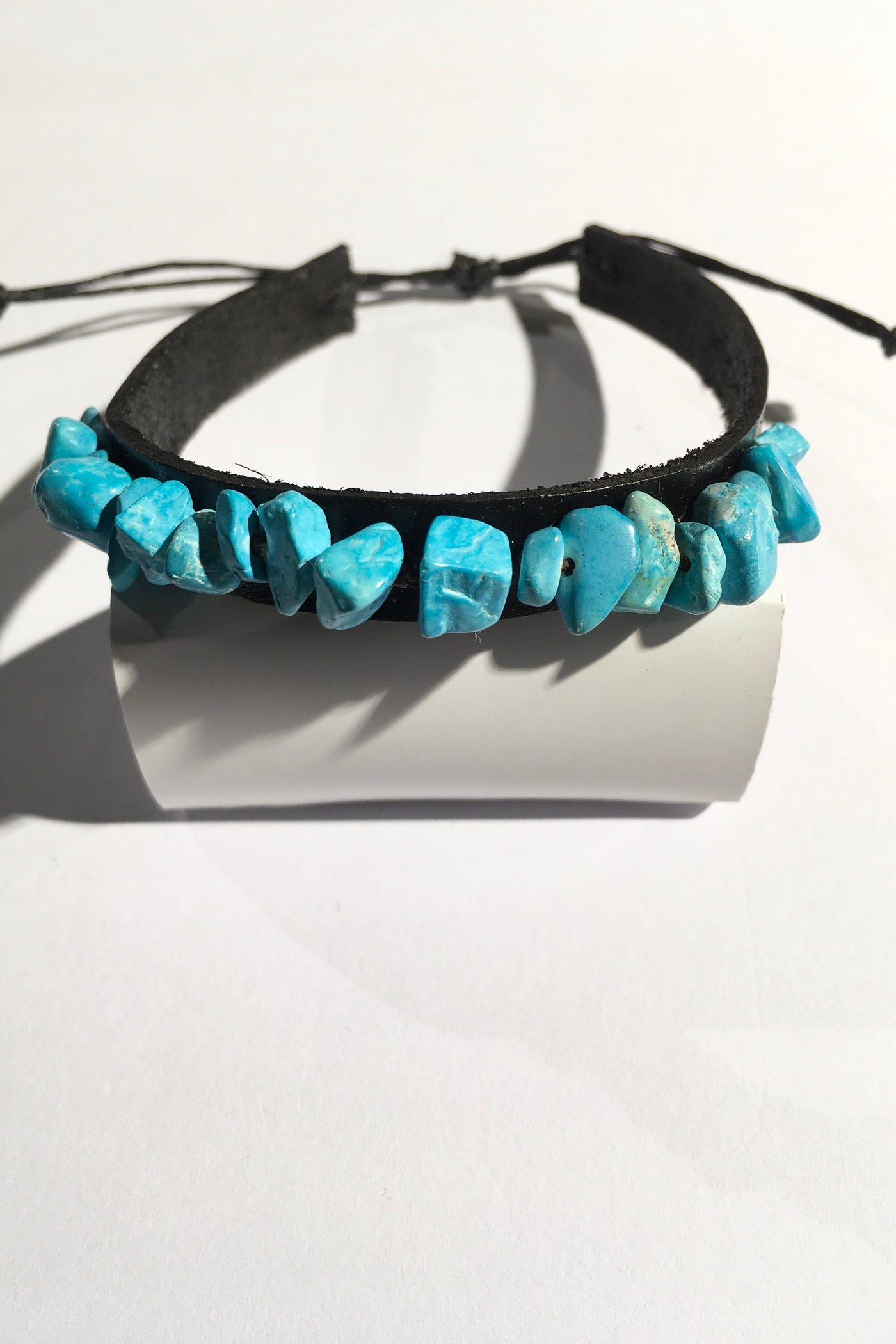 Crystal Leather Bracelet