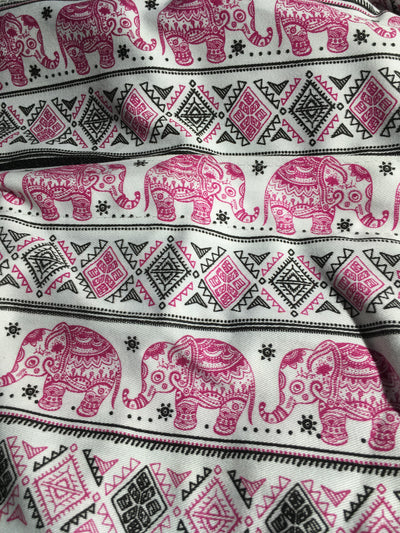 Elephant drawstring backpack