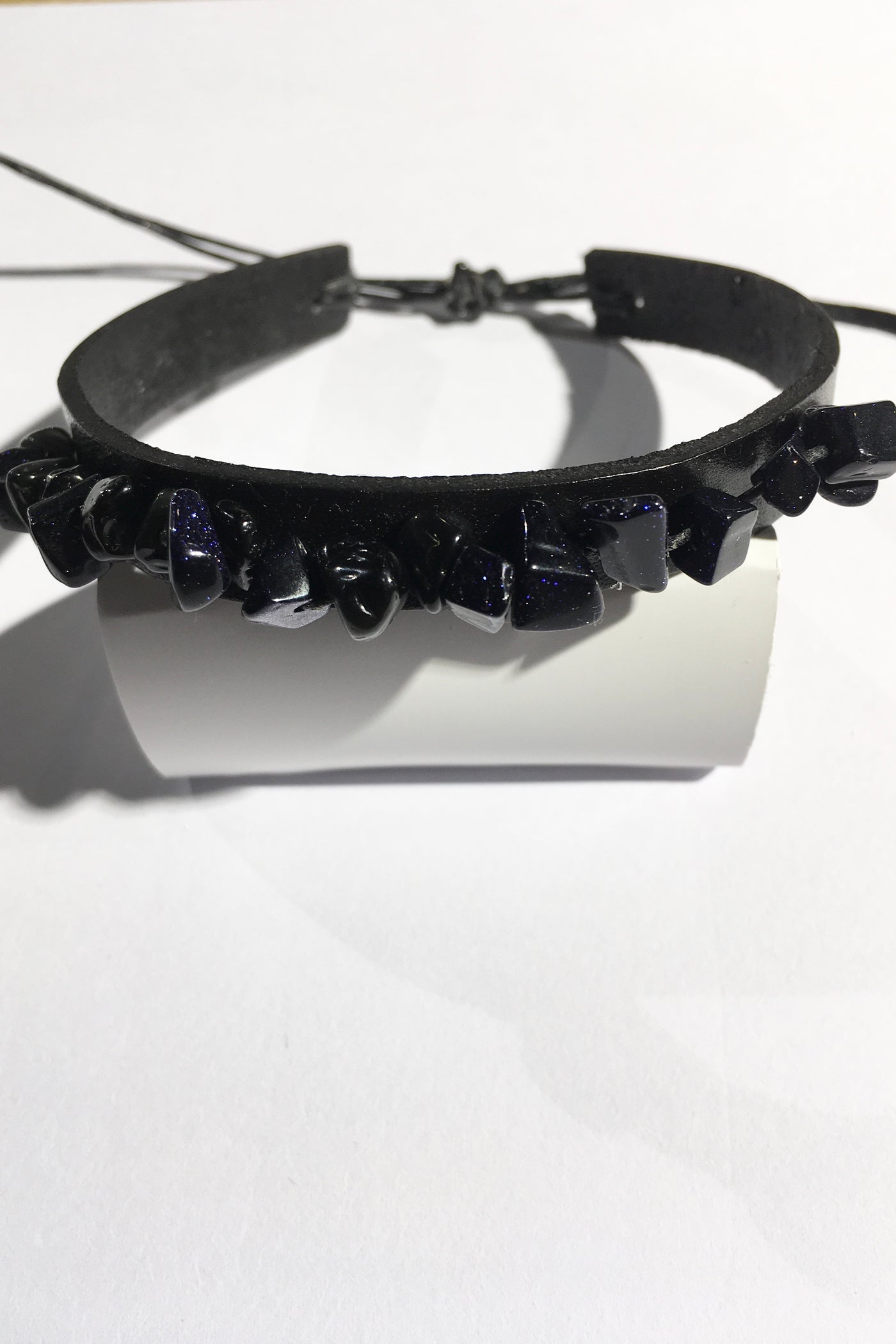 Crystal Leather Bracelet