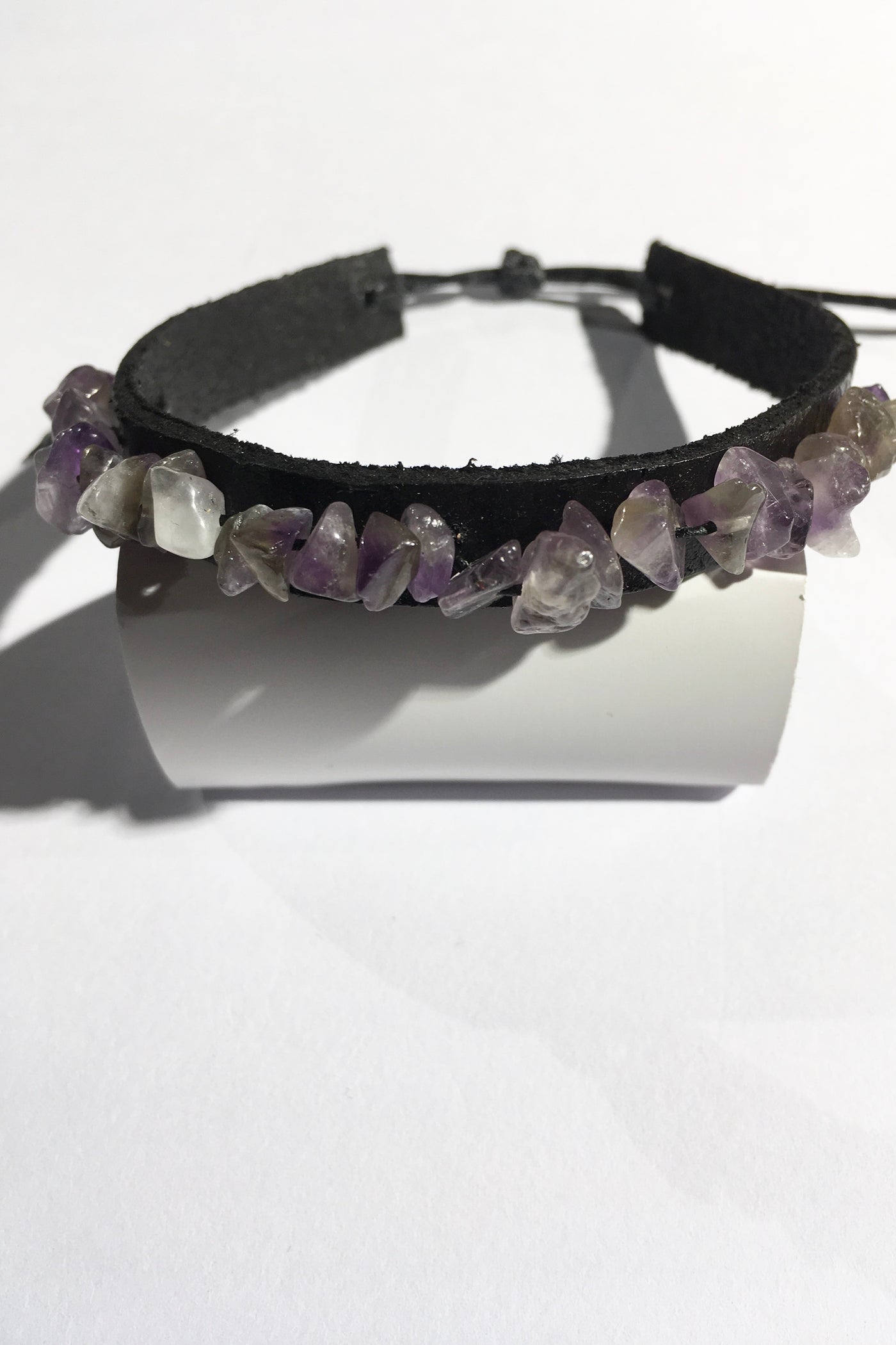 Crystal Leather Bracelet