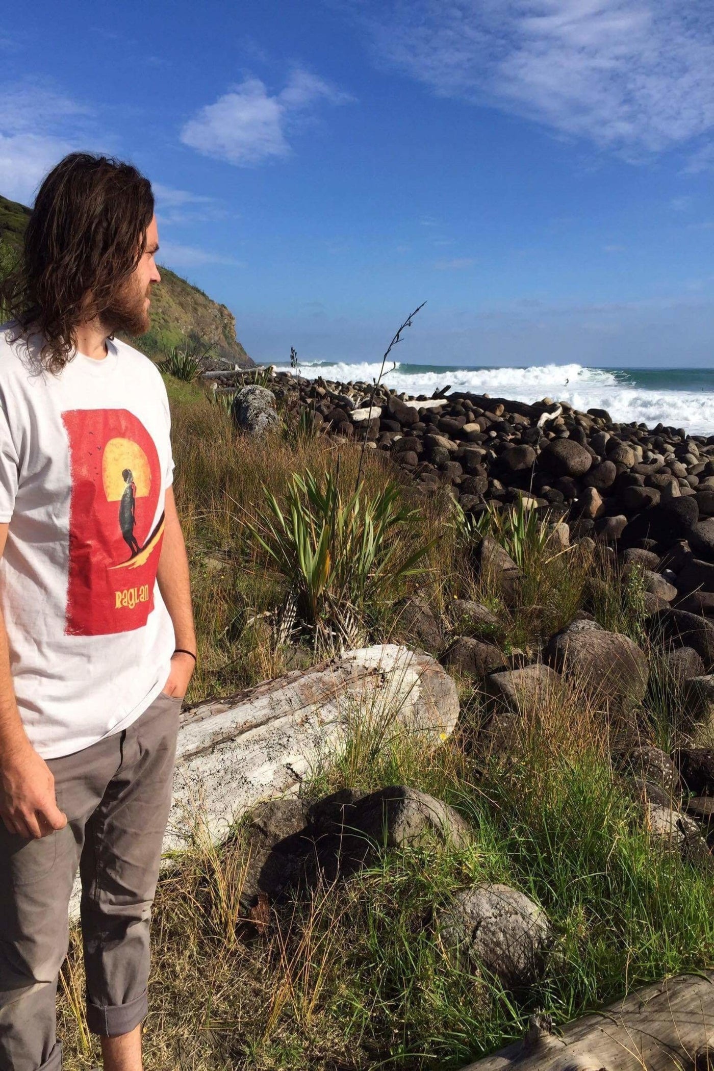 Retro Raglan Surfer TShirt - ENDLESS SUMMER NZ